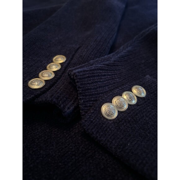 Vintage Lauren Ralph Lauren Blazer Double-Breasted Crest Womens Size Small - Picture 7 of 15